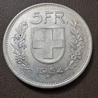 Pièce de 5 francs 1954