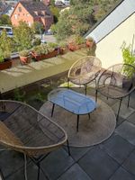 Garten Lounge Set Rattan Optik 4-teilig
