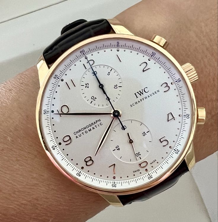 IWC Portugieser Chronograph Rosegold (Gebraucht) in Luzern für CHF