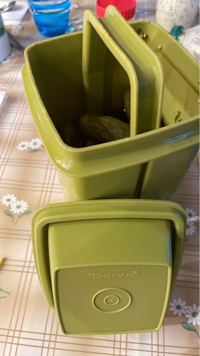 Tupperware Contenitori & Simili: Tupperware Gurkenbehälter mit Sieb – Usato da Wohlen AG venduto da NincoA-Z