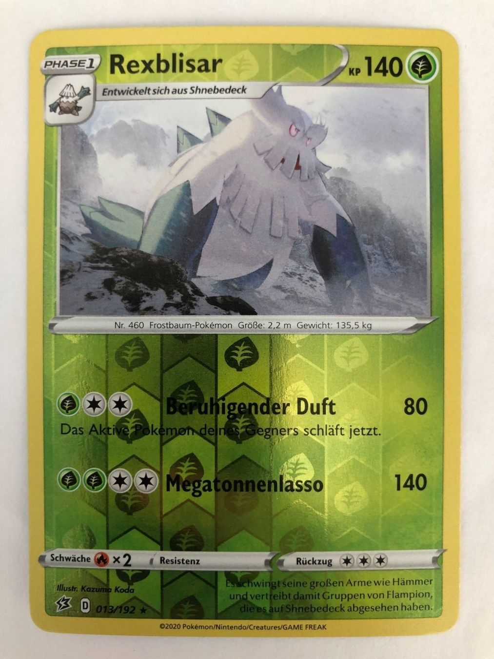 Pokémon Carte collezionabili: Rexblisar - Reverse Holo - Pokemon TCG – Nuovo (secondo la descrizione) da Nussbaumen AG venduto da Pika-Shop