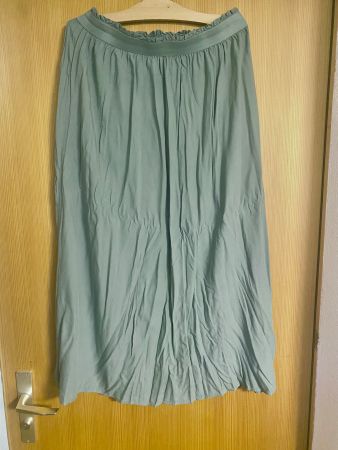 Bequemer wadenlanger Rock von Only Viskose Gr XL