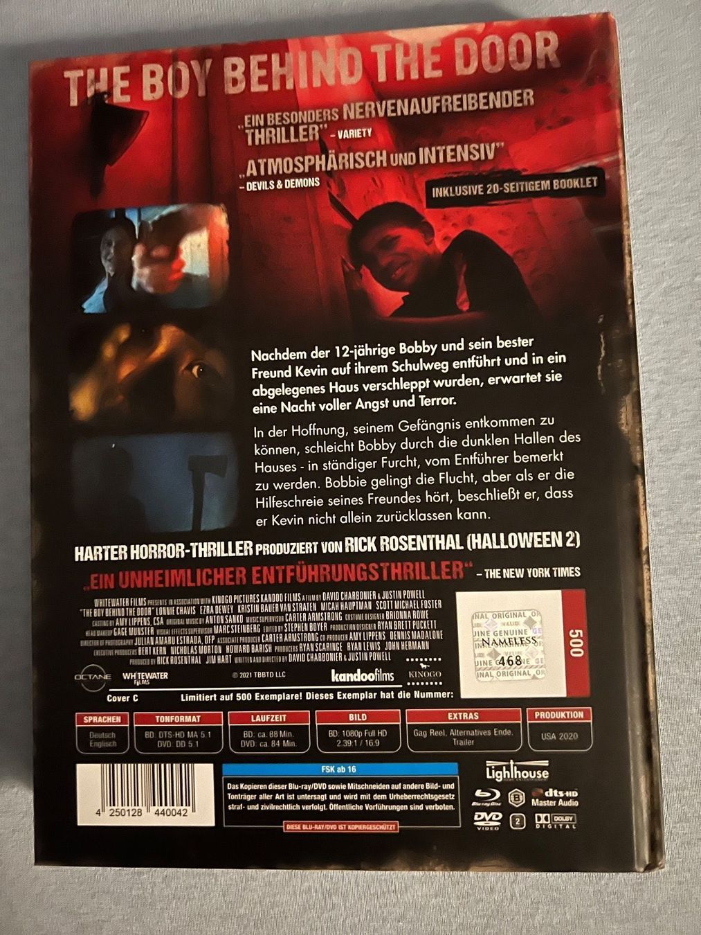 Tutti i DVDs: Boy behind the Door – Nuovo (secondo la descrizione) da Buckten venduto da Dominoluna 1