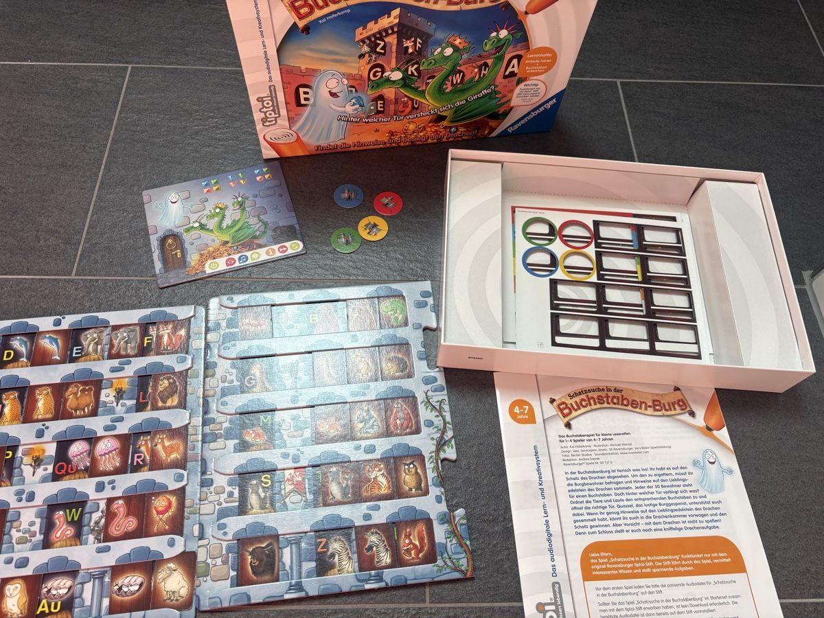 Tiptoi Giochi: Tiptoi - Buchstaben Burg – Usato da Horgen venduto da Spikystar13 2