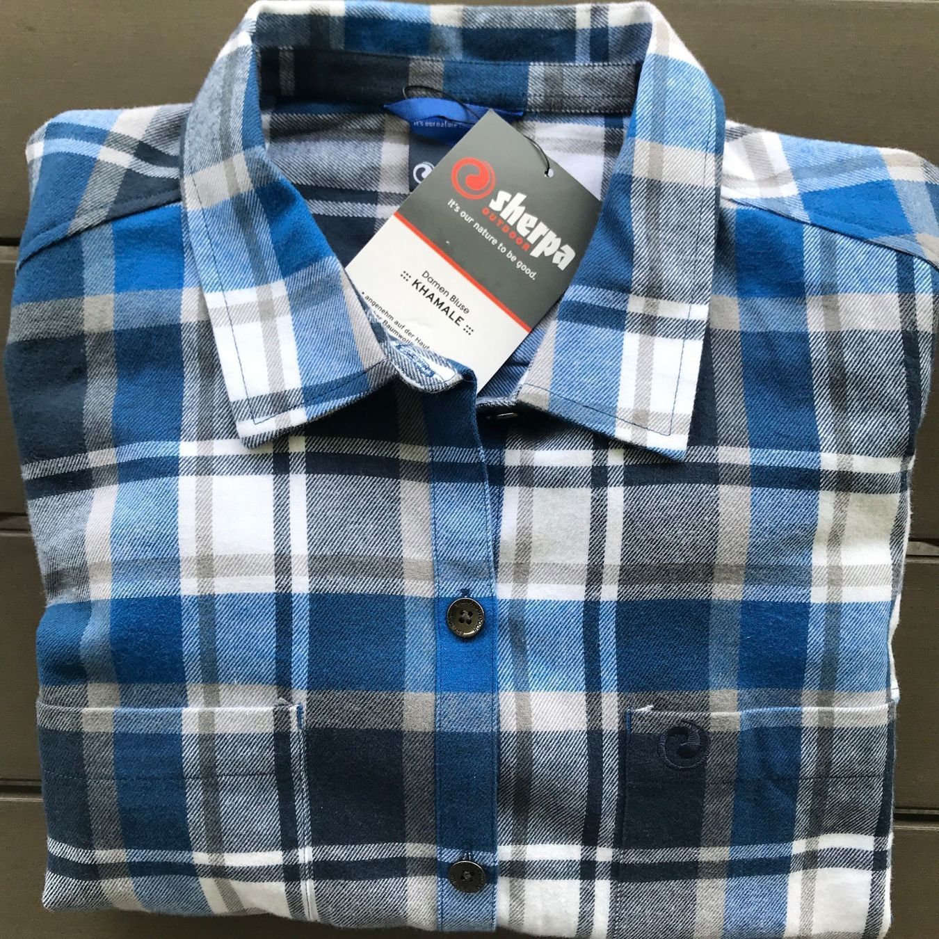 Sherpa Blusen: Sherpa Damenbluse Khamale, Gr. M, neu – Neu (gemäss Beschreibung) aus Ebnat-Kappel von Molton 2