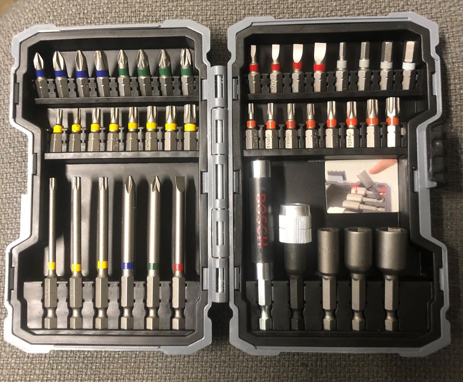 Makita B-51661 66-teiliger Bitsatz Für Bauunternehmer - Bohrer & Schraubendreher Bits Im Praktischen Koffer