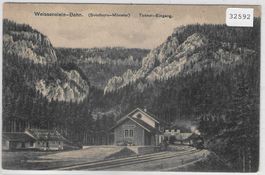 Weissenstein-Bahn - Solothurn-Münster - Tunnel-Eingang 1908