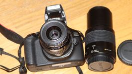 Canon EOS 2000D-24,1 Mpx.,Wlan,128GB SD,2 Objektive,125Ausl.