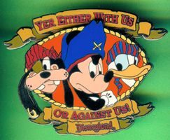 Disney   GOOFY MICKEY DONALD  Piraten