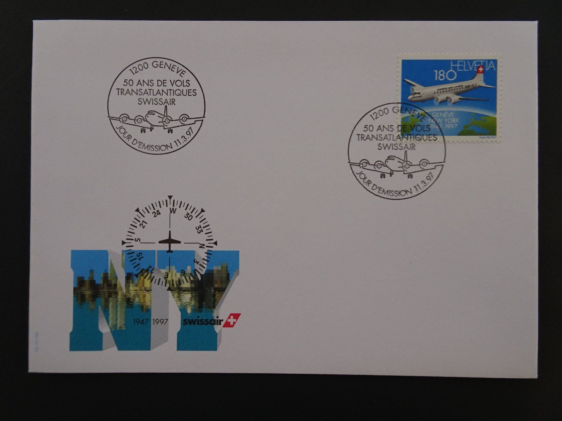 Alle Briefmarken: Swissair 1997 – Gebraucht aus Aadorf von Chnorli-Furz 1