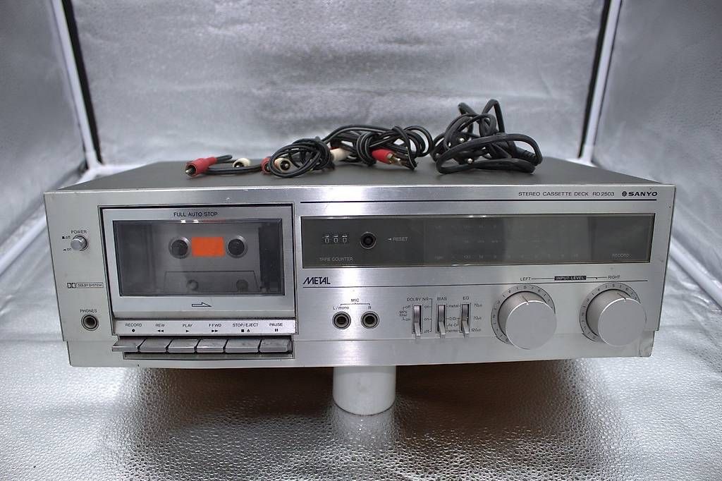 Sanyo Registratori: Sanyo RD-2503 Stereo Cassette Deck – Usato da Coldrerio venduto da magnan