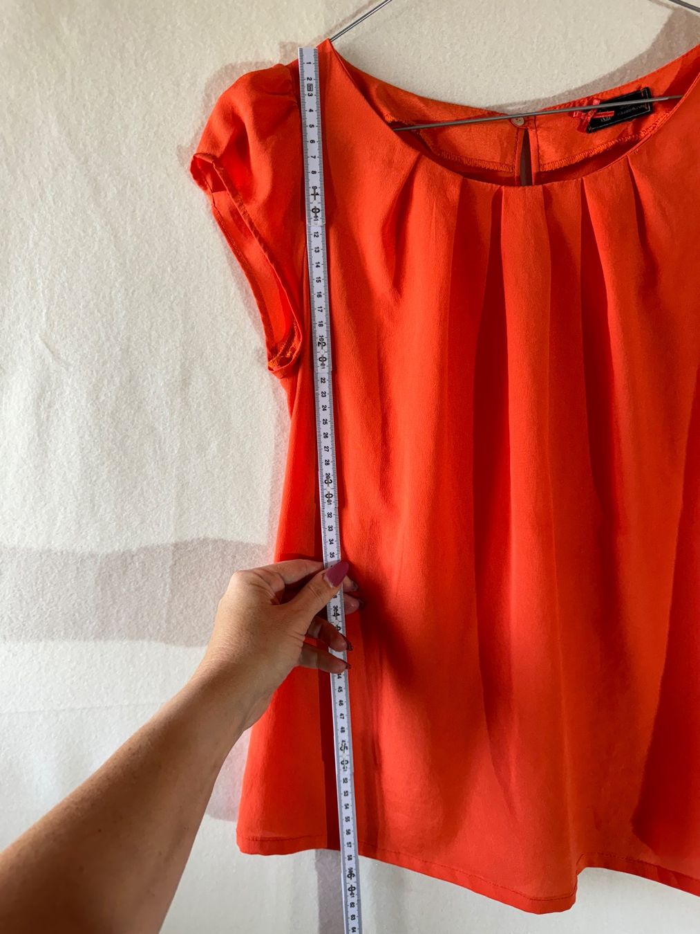 Camicette: orangene Bluse Gr S – Usato da Grosswangen venduto da SALE_SALE_SALE 4