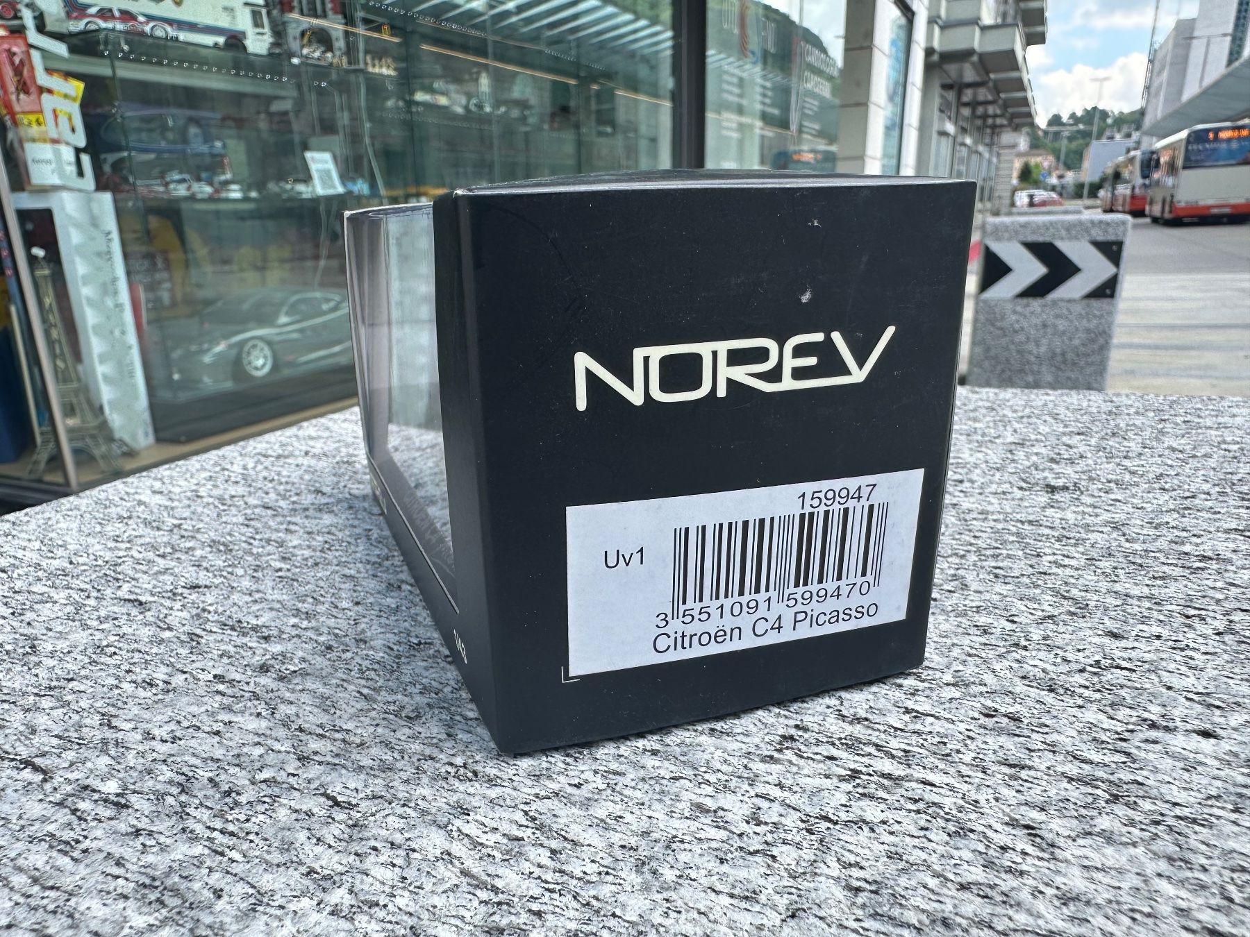 Kit di modellismo & Modellini statici: Norev 1:43 C4 Citroen Picasso grey – Usato da Chiasso venduto da Carrara-Modellismo 2