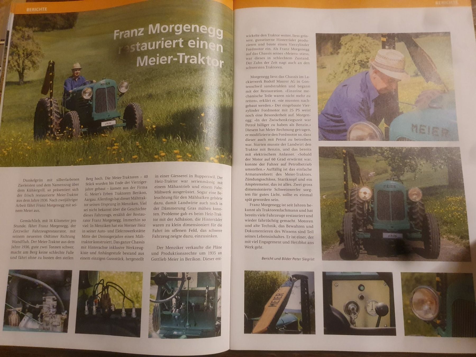 Reform Trattori: Alte Landtechnik 3/17 Meier Traktor Reform Muli Aecherli xb – Usato da Flawil venduto da sr1_f6st 4