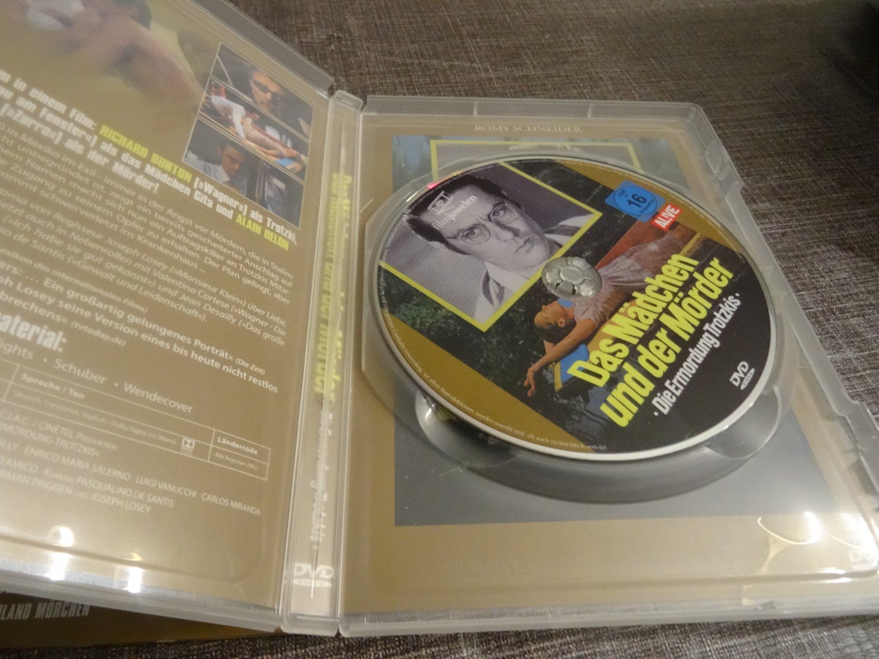 Tutti i DVDs: Das Mädchen und der Mörder DVD ROMY SCHNEIDER – Usato da Olten venduto da Disc-Verkauf 3