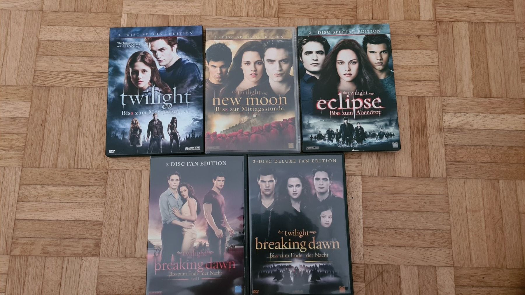 Tutti i DVDs: Twilight serie – Usato da Trimbach venduto da Meily2