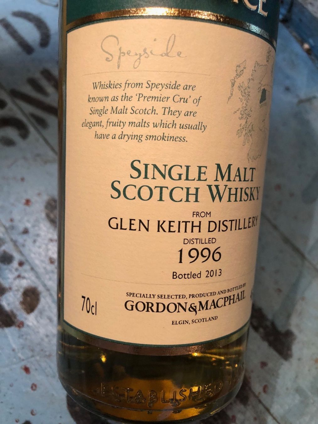 Bevande alcoliche: Glen Keith Connoisseurs Choice 1996 – Nuovo e nell'imballaggio originale da Aarwangen venduto da concorde58 5