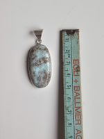 Larimar Anhänger - 925 Silber