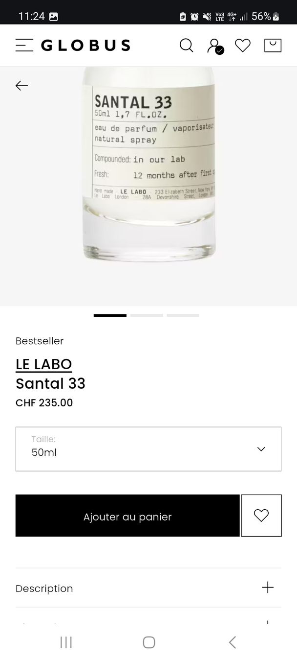 Le Labo Profumi & Eau de Toilette: Le Labo - Santal 33 EdP 50 ml – Usato da Lausanne venduto da l0ok0co0l 7