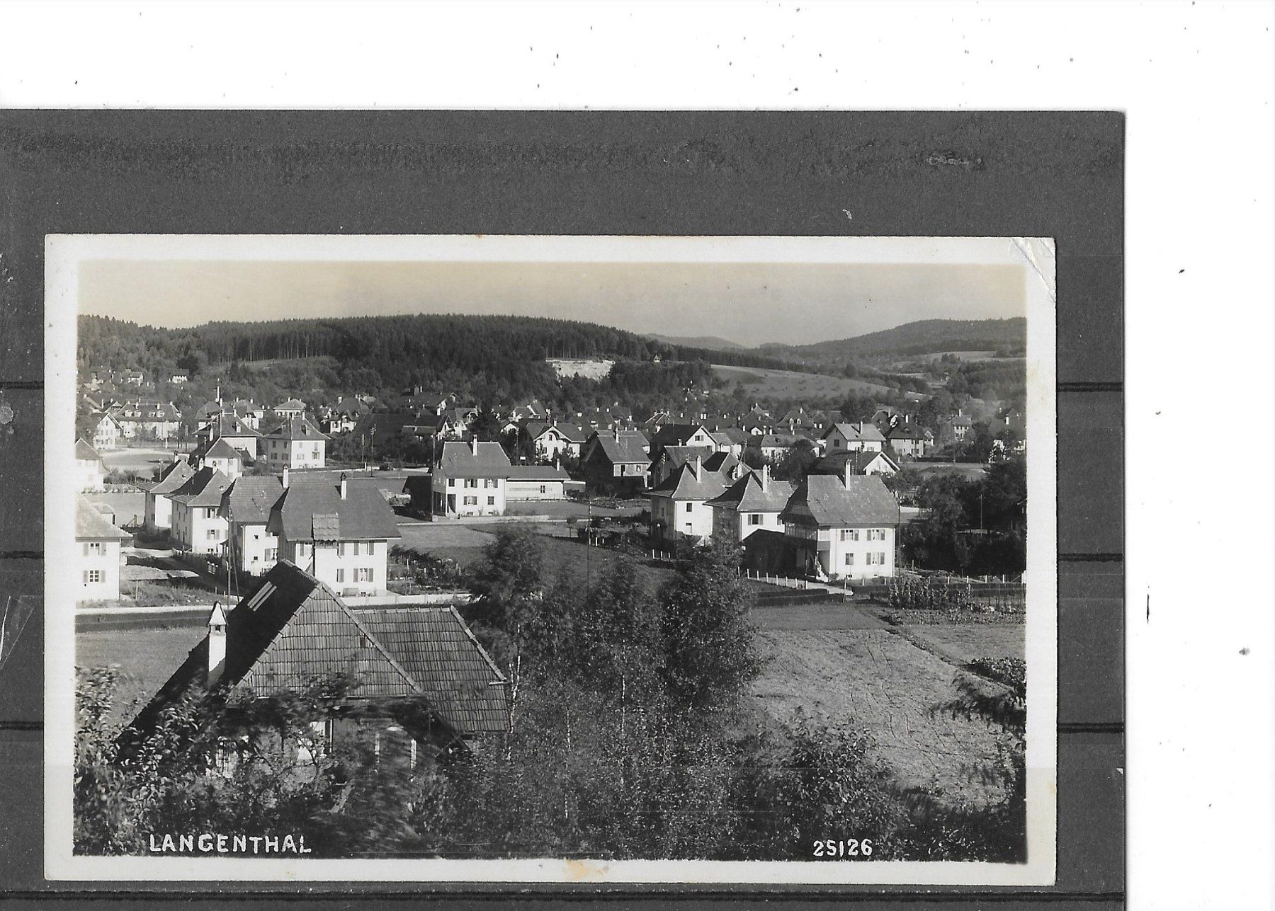 Cartoline postali: BE Langenthal 1923 – Usato da Schocherswil venduto da Wilare