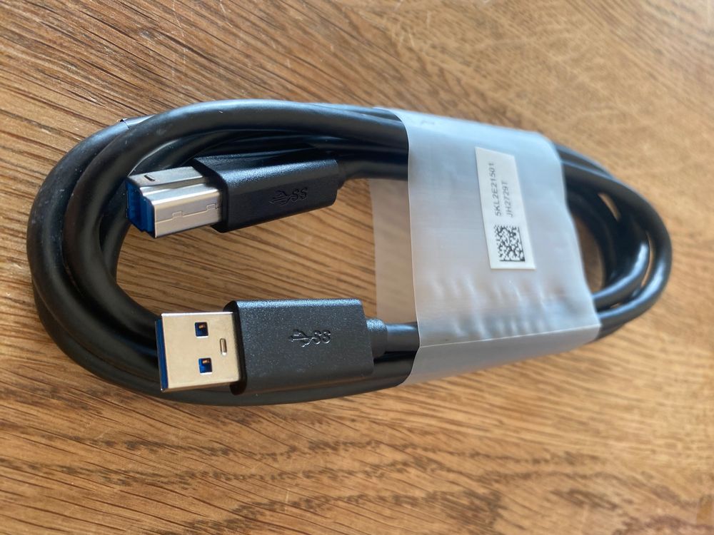 USB A auf USB B Kabel (1.80) male/male | Kaufen auf Ricardo
