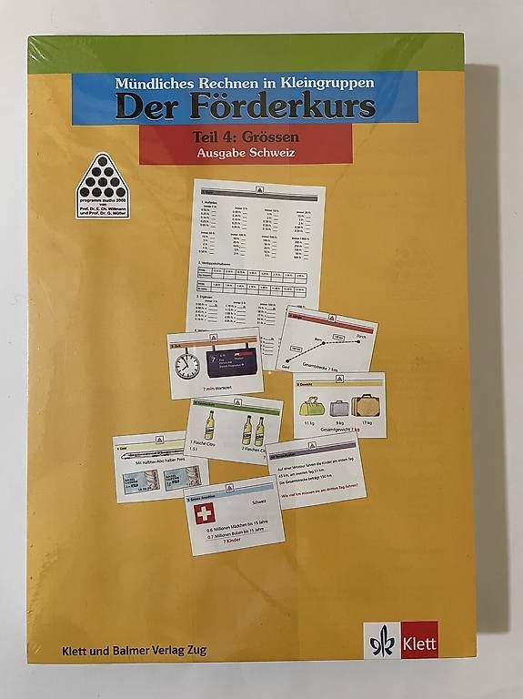 Giochi: Mathematik 4.Kl. Fördermaterial, Blitzrechnen, Primarschule – Nuovo e nell'imballaggio originale da Luzern venduto da Feliz