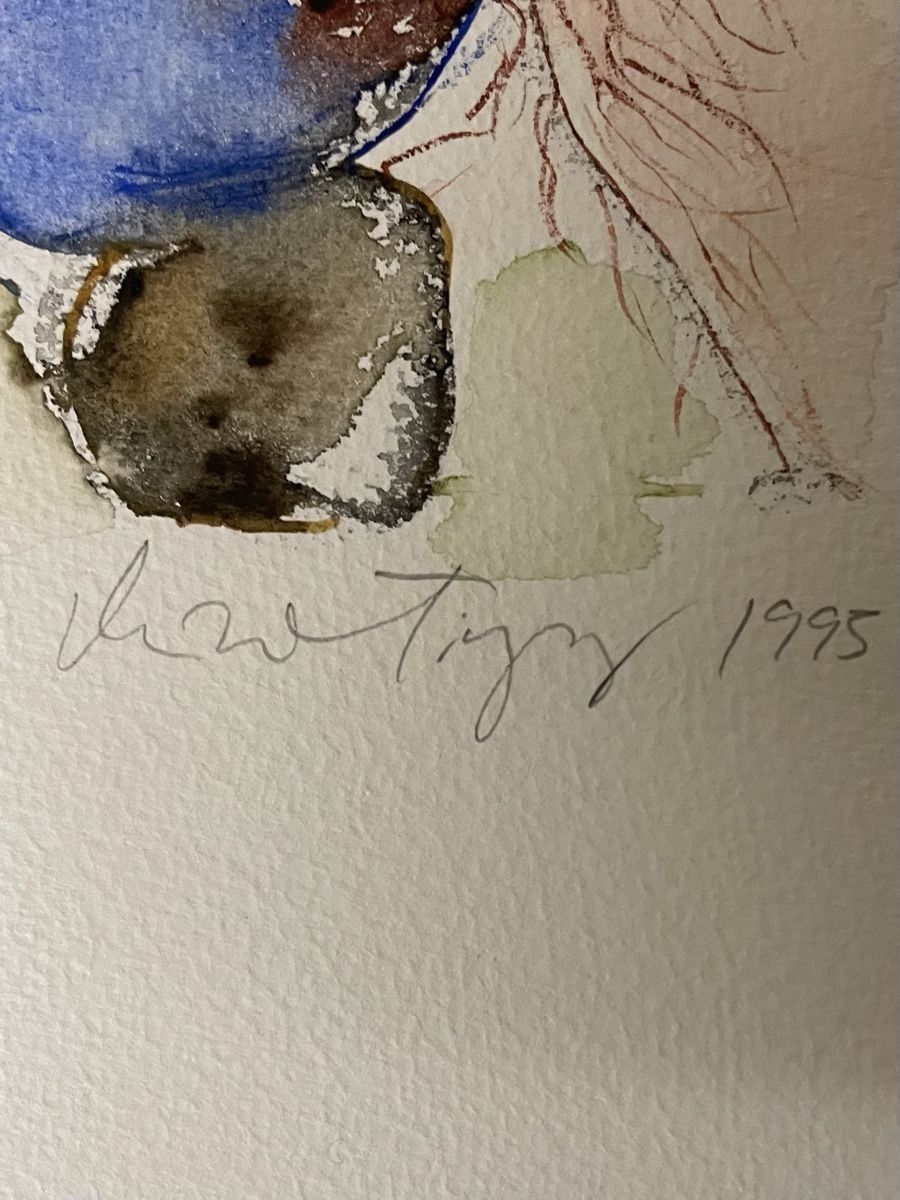 Foto & Immagini: 3 Aquarelle, signiert, 1995 – Usato da Hindelbank venduto da chinok01 3