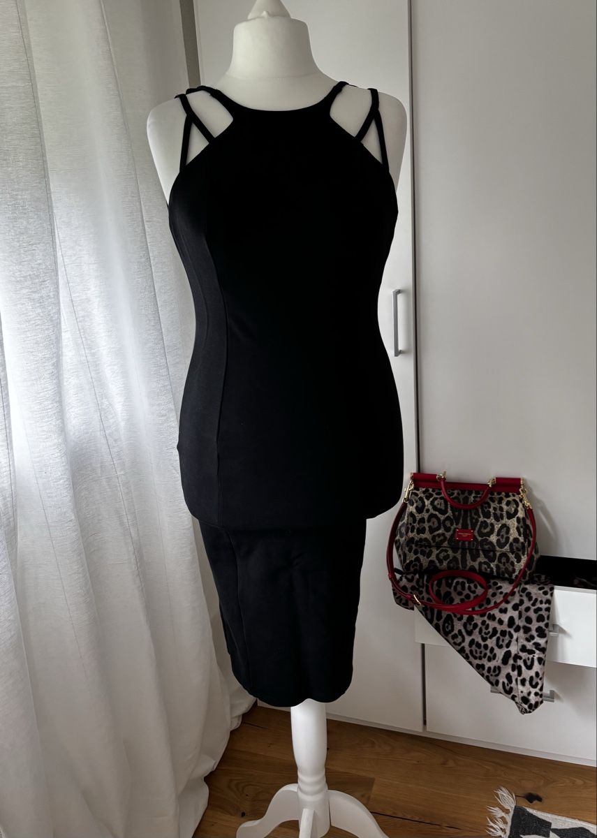 Vestiti: Forever Unique - Schwarzes Sommerkleid, Gr.38. – Usato da Wangen ZH venduto da tel_gxb5 1