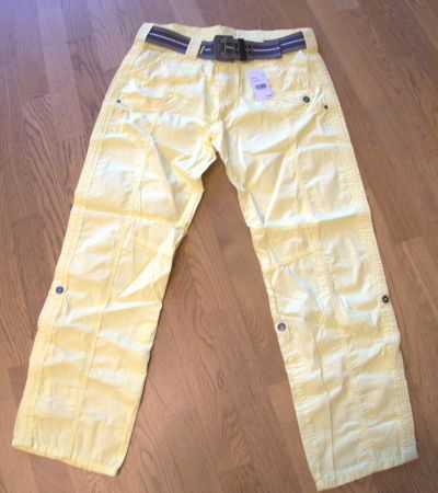 Cargohose ARTIME,  zitronengelb - Bundweite 94cm