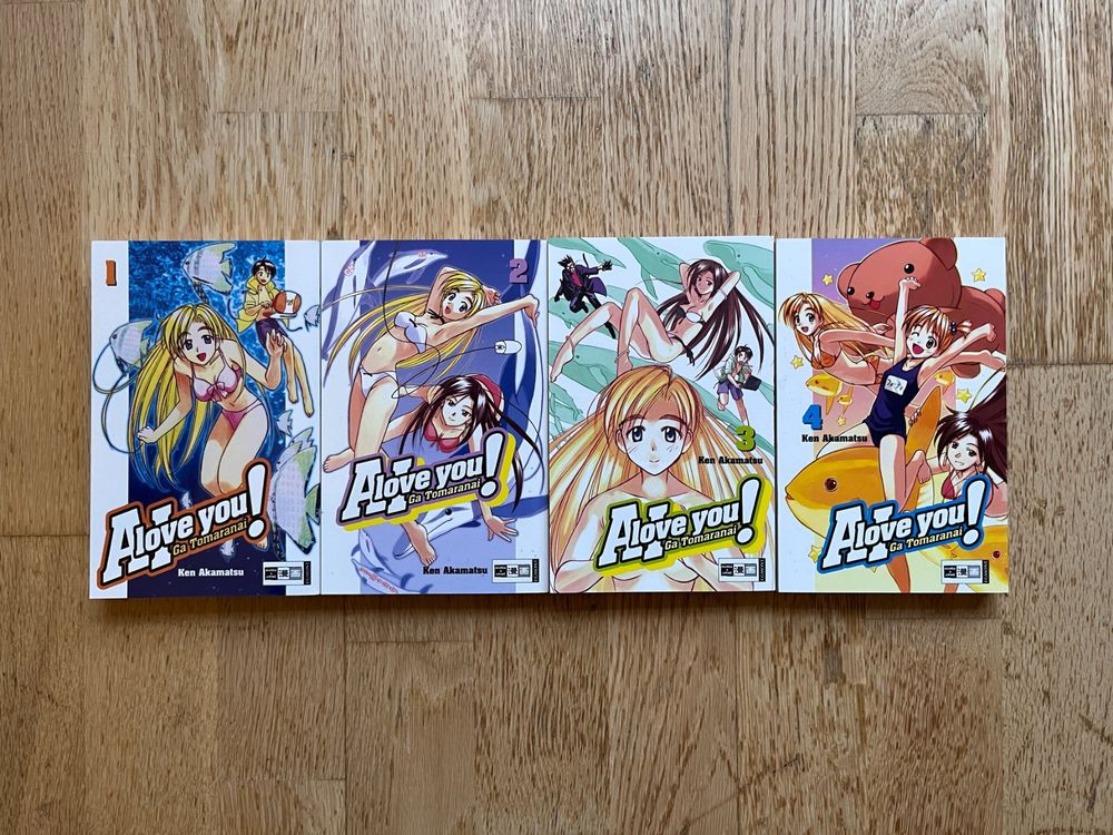 Fumetti: A.I. Love you Ga Tomaranai/Bände 01-03/ Ken Akamatsu – Usato da Bern venduto da hari_d 1