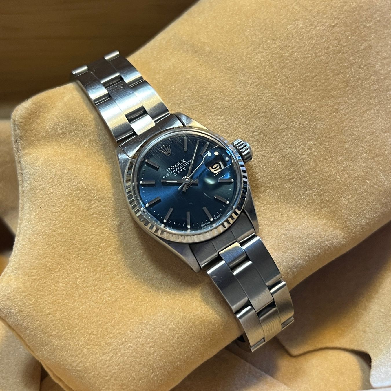 Rolex Orologi: Rolex Oyster Perpetual Date Lady 6517 – Usato da Carouge GE venduto da Watchaser 6