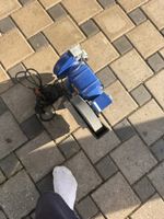 Doppelschleifmaschine blau elektrisch guter Zustand