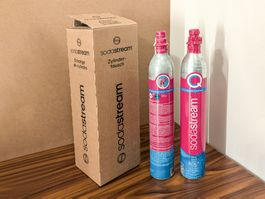 SodaStream Quick-Connect CO2-Reserve-Zylinder 2x 60 Liter