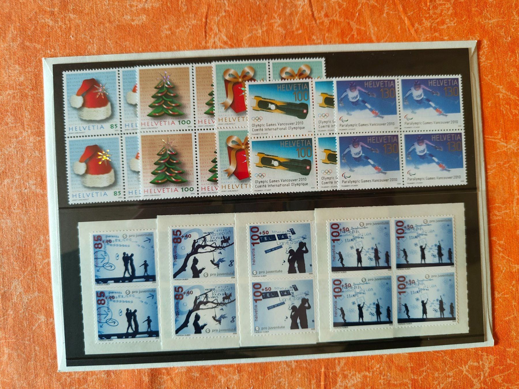 Tutti i francobolli: Timbres  2009 blocs de 4 non oblitérés – Nuovo e nell'imballaggio originale da Gryon venduto da Jessicaj87 1