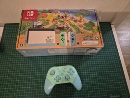 Nintendo Switch Animal Crossing Edition Console and Joy-Cons