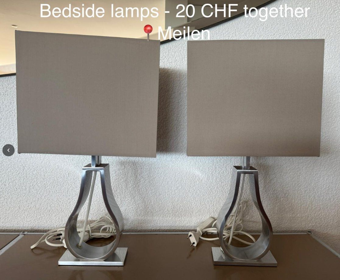 Ikea Lampade: Bedside lamps – Usato da Meilen venduto da RobertaMeilen