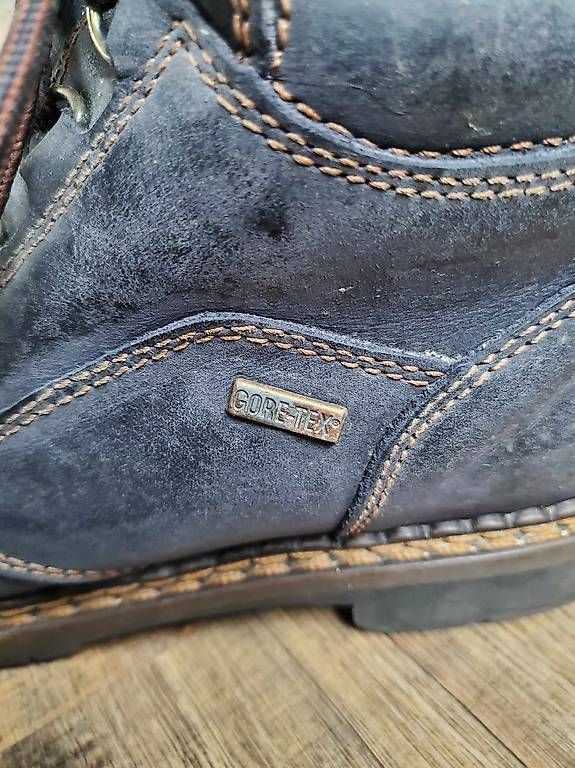 Scarpe da donna: Bottines "Gore-Tex" bleu marine – Usato da Bernex venduto da Sooeg_01 4