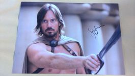 Kevin Sorbo, Original Autogramm auf Grossfoto in Farbe
