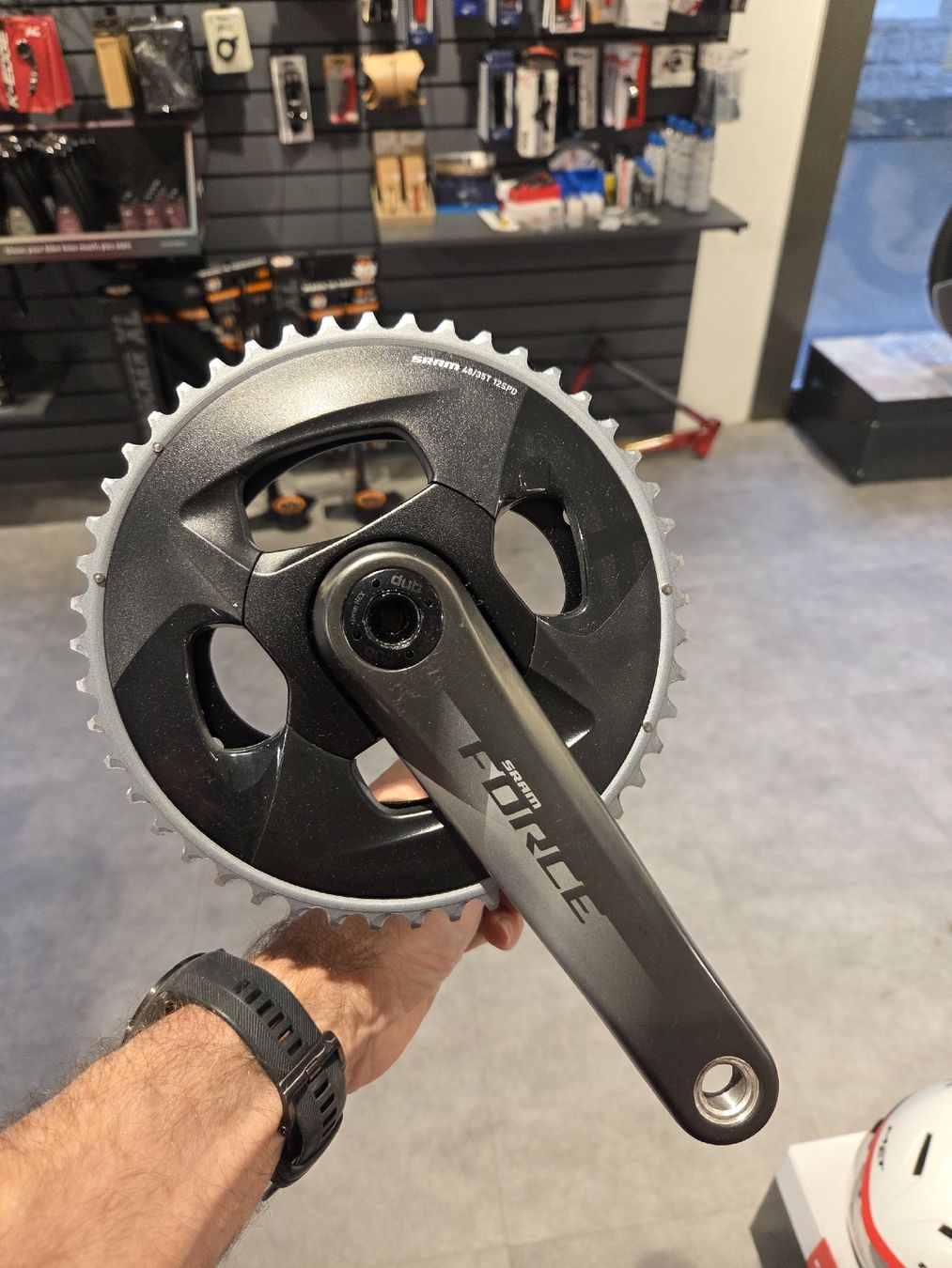 Sram Pezzi di ricambio: SRAM Force Kurbel D1 12s 48/35, 172.5mm  – Nuovo e nell'imballaggio originale da Wallisellen venduto da Guemmelei