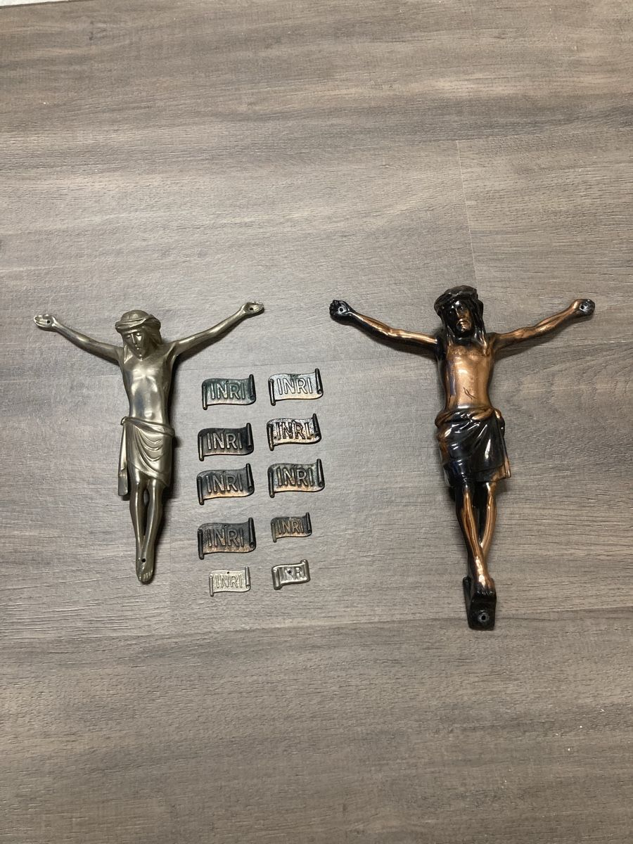 Insegne: Jesus mit INRI-Schildern – Usato da Luthern Bad venduto da Peter686