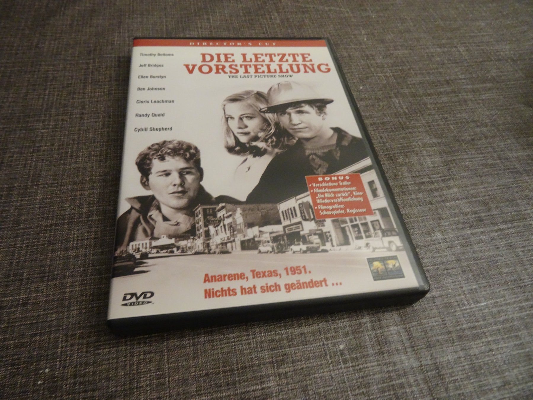 Tutti i DVDs: DVD Die Letzte Vorstellung – Usato da Olten venduto da Disc-Verkauf