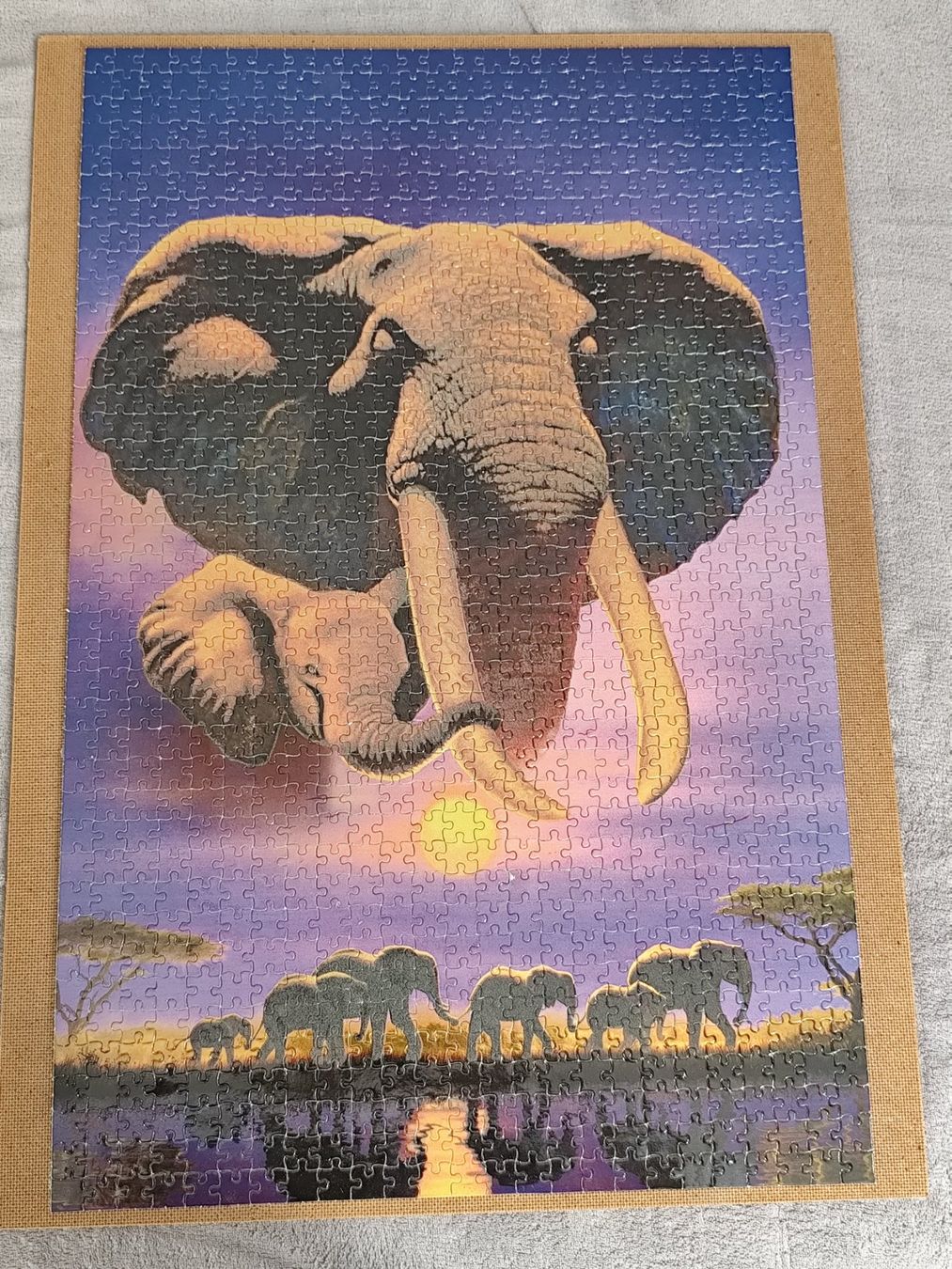 Ravensburger Puzzle: Gerahmtes Ravensburger Puzzle 1000 – Usato da Wald zh venduto da feusi70