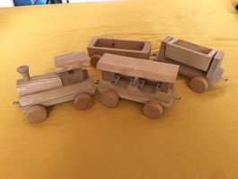 Eisenbahn Zug Spielzeug aus Holz
