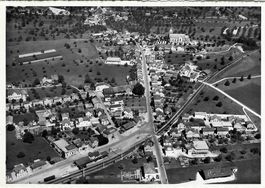 Kirchberg SG Bazenheid Flugaufnahme  Nr.1653 , 1940