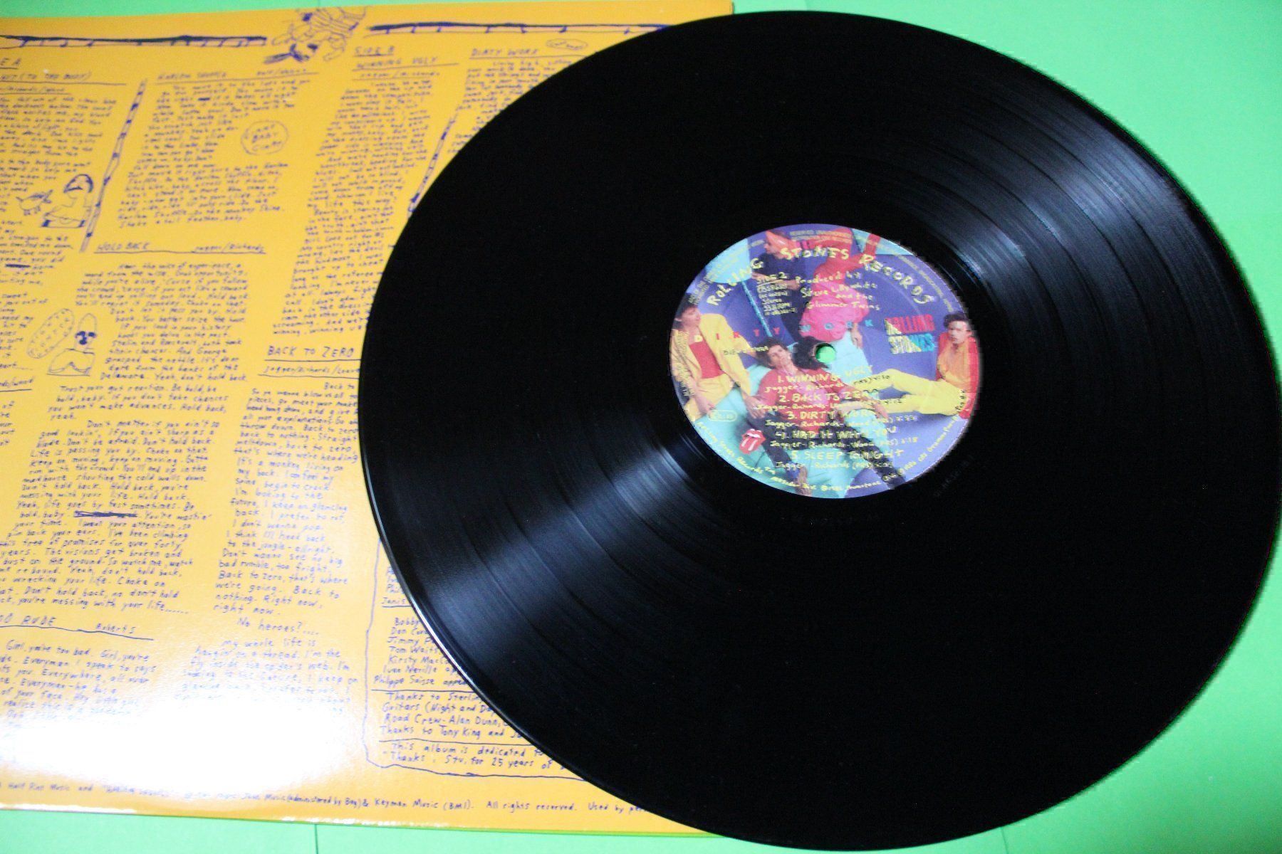Schallplatten: THE ROLLING STONES - DIRTY WORK LP Vinyl 1986 – Gebraucht aus Tübach von JamesStone 5