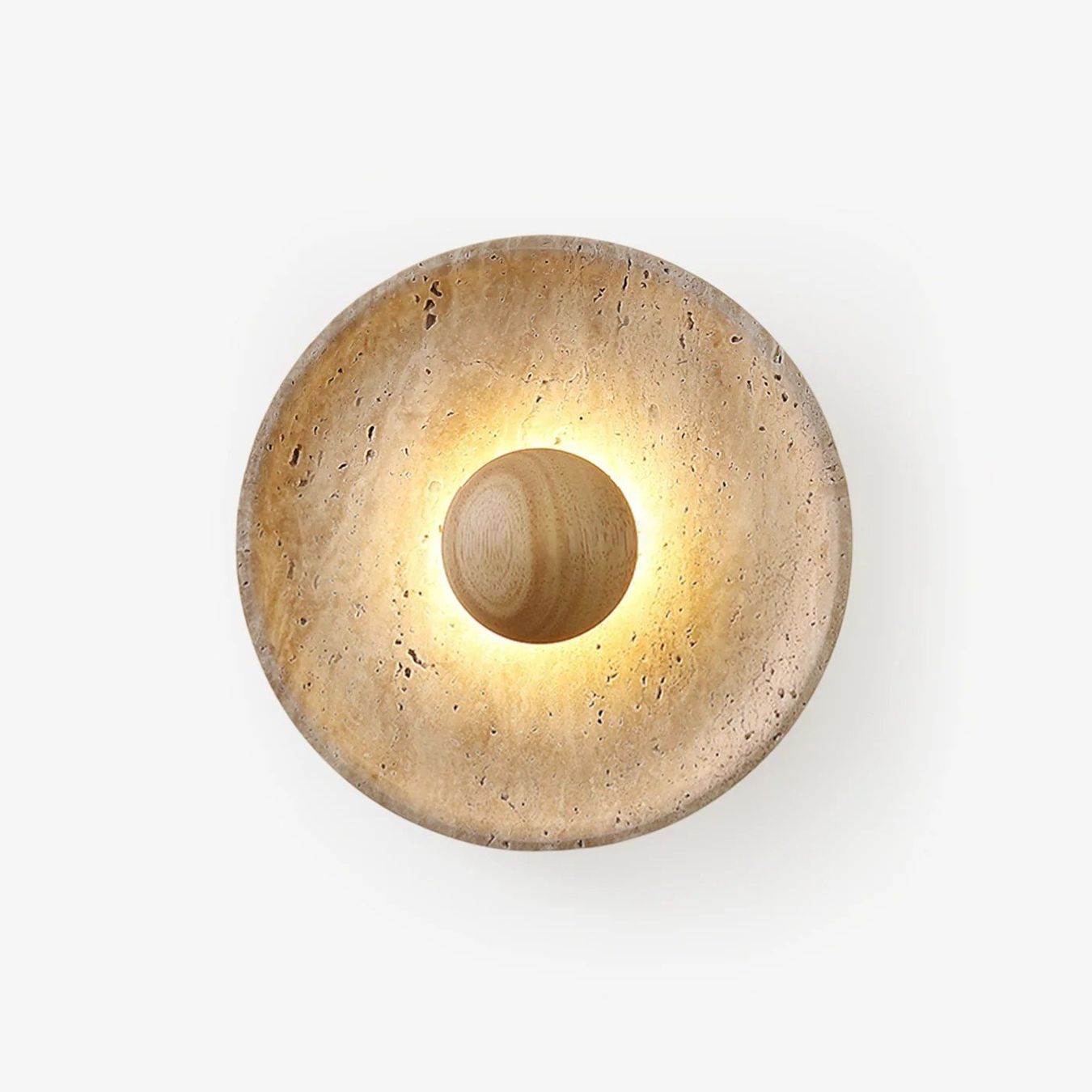 Lampen: Applique murale Halo travertin – Neu und originalverpackt aus Vernier von ton_m8qt 1