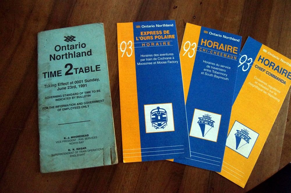 ontario-northland-time-table-kaufen-auf-ricardo