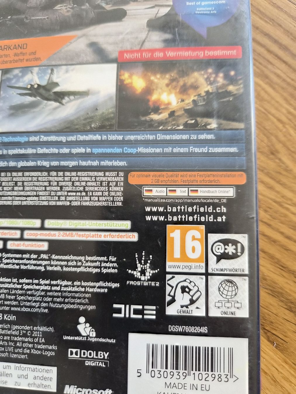 Microsoft Spiele: Battlefield 3 Edition Limitée Xbox 360 – Gebraucht aus La Joux FR von car_ck96 4