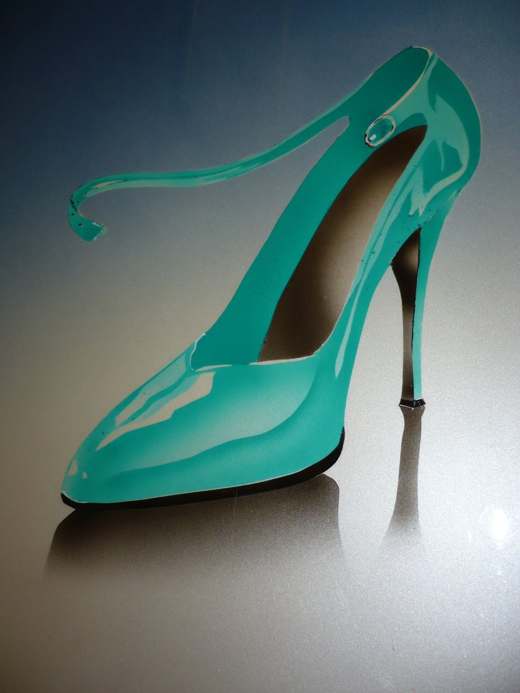 Foto & Immagini: Bild mit High Heel grün – Usato da Merzligen venduto da Marthe22 5