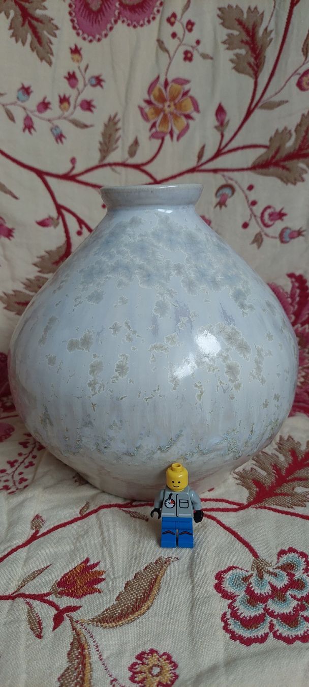 Vasi & Recipienti: Vase mit Kristallglasur – Usato da Dielsdorf venduto da anabur